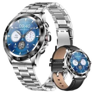 Lige smart watch-silver