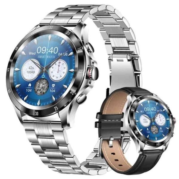 Lige smart watch-silver