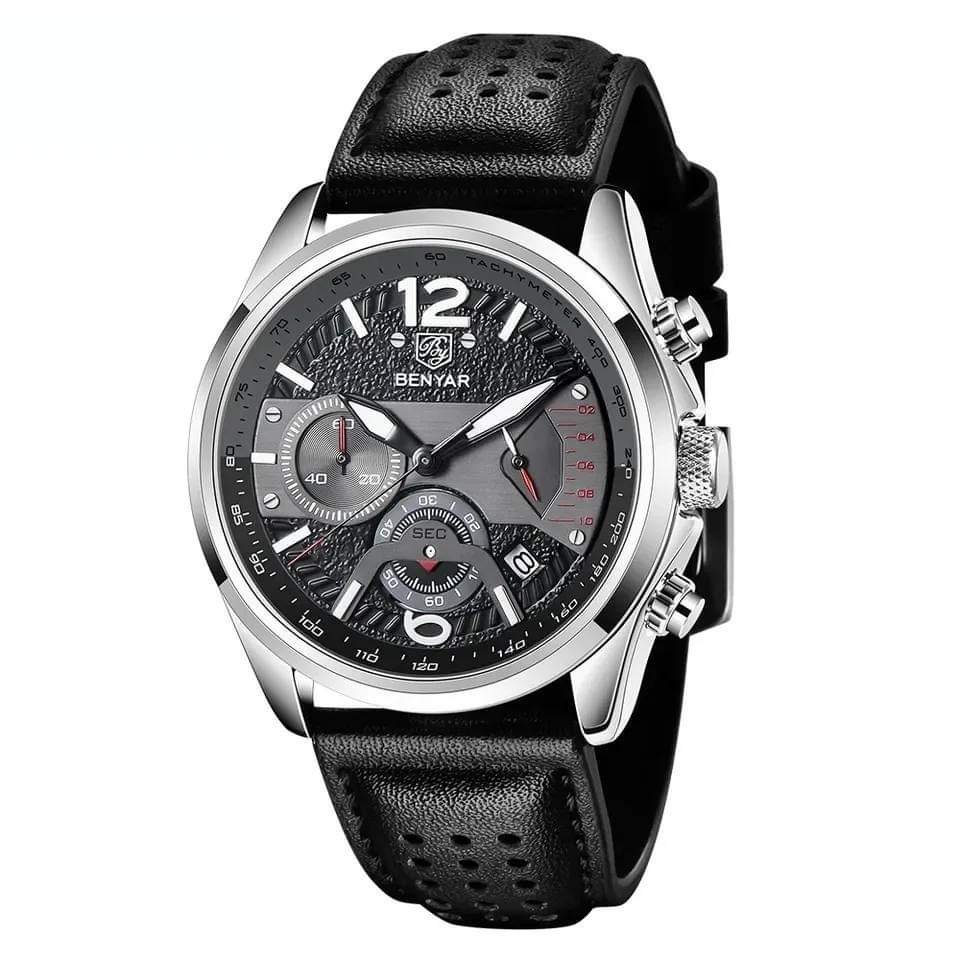 Benyar classic black men's watch