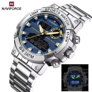 Naviforce dual display watch