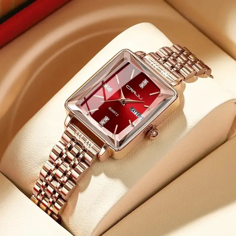 Crrju classic ladies watch