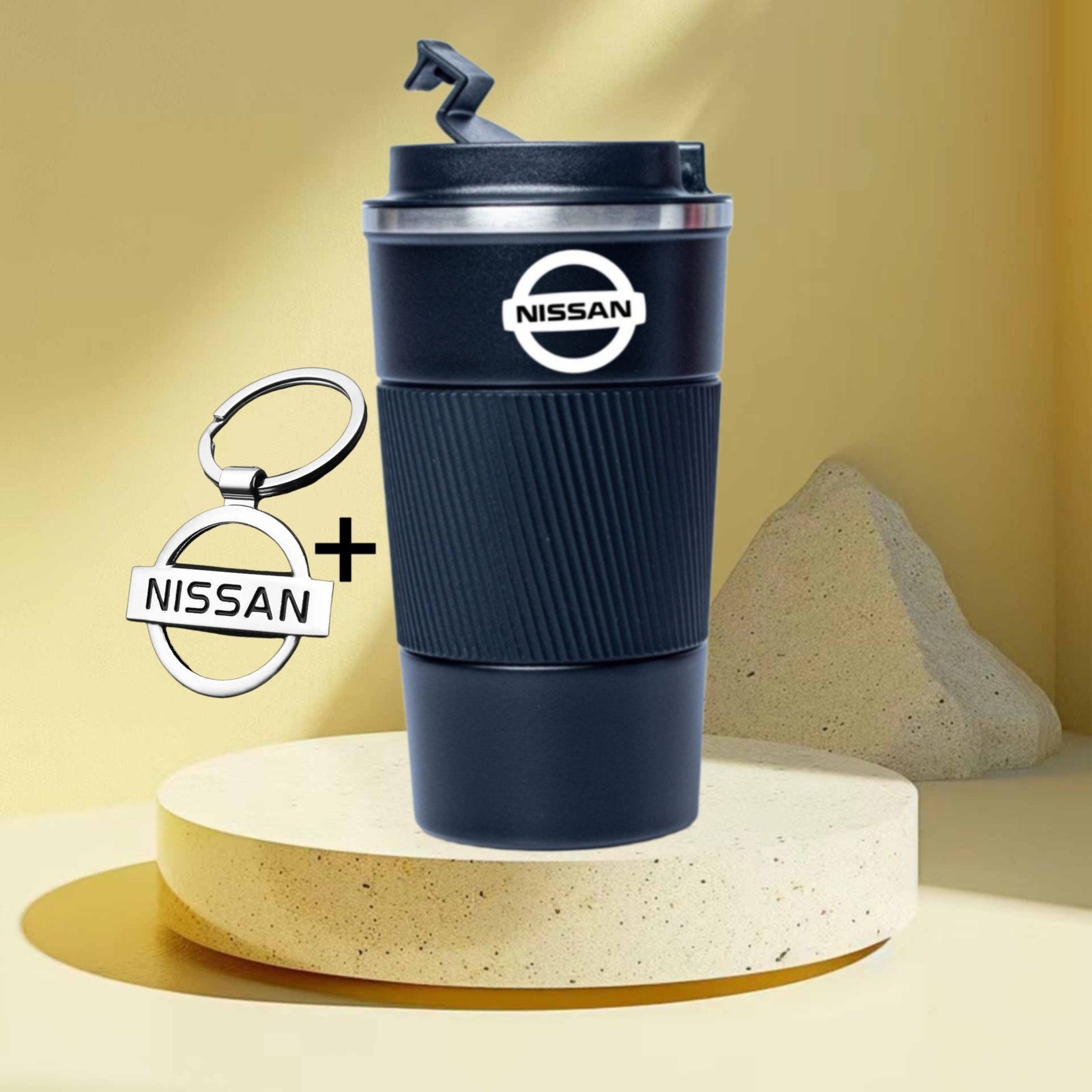 Nissan thermal mug +Key chain