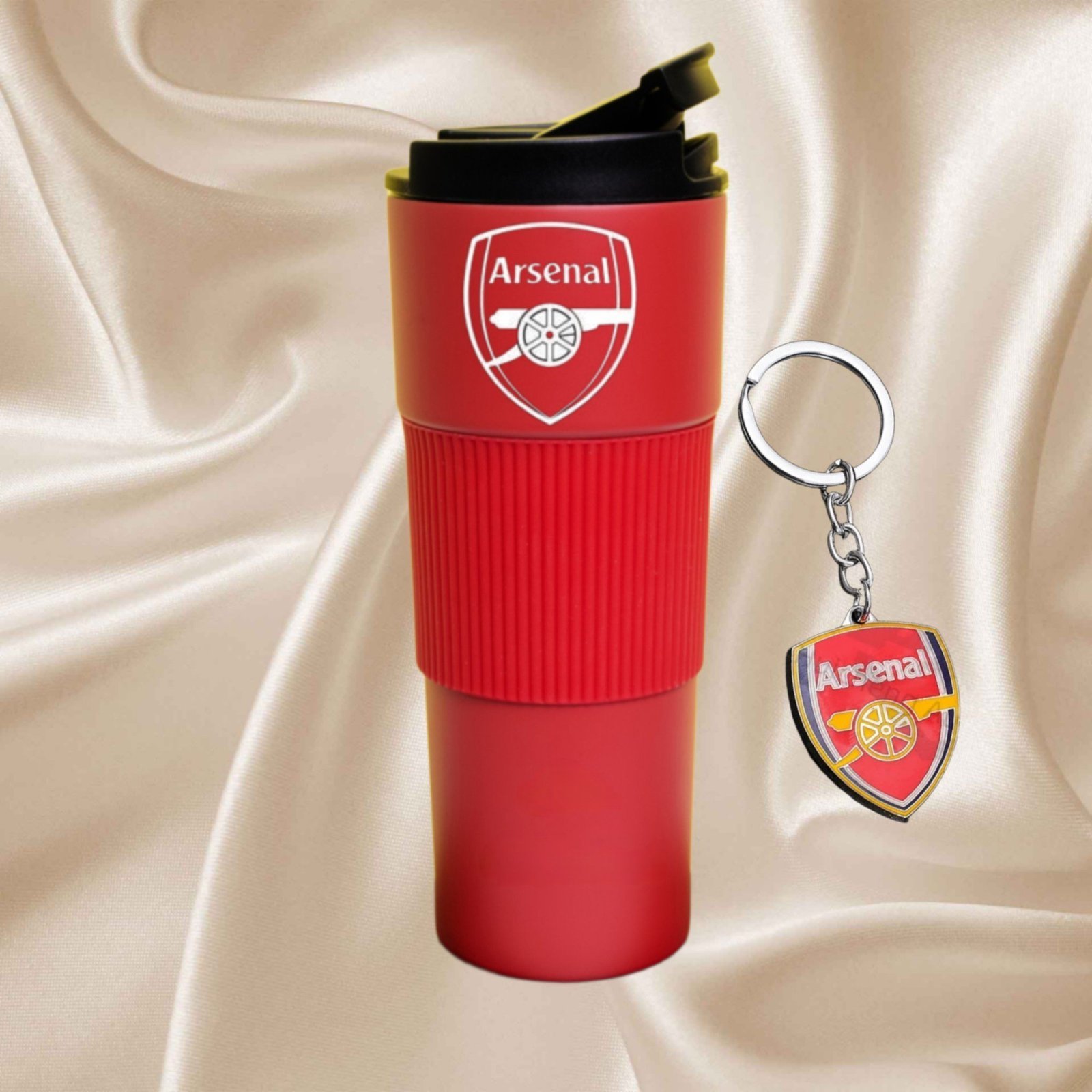 Alternative view of Arsenal Thermal mug +key chain