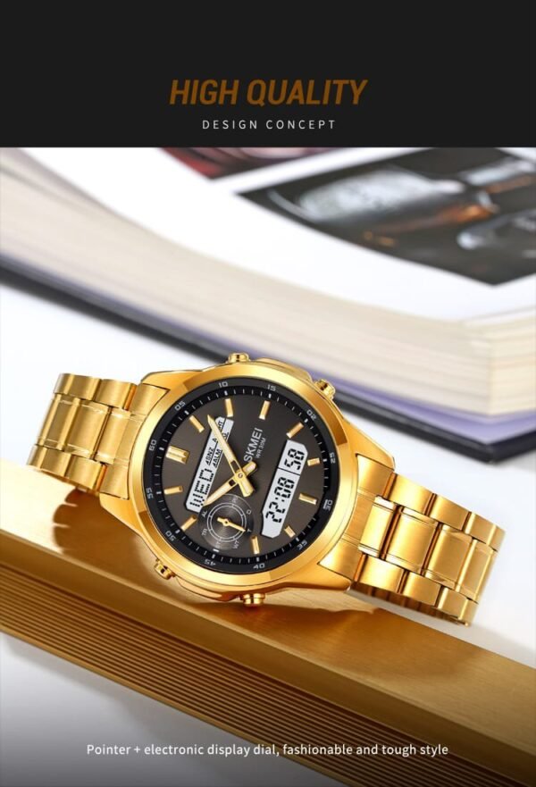 Skmei  men's watch dual display - Image 2
