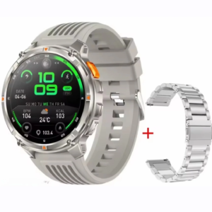 Alternative view of Classic men's smart watch-Silver